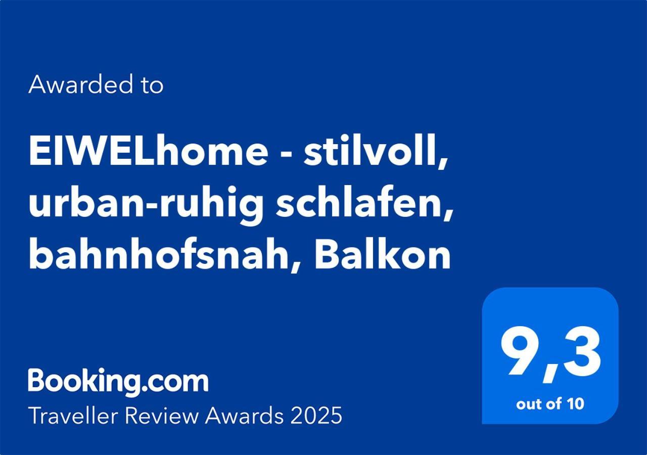 Eiwelhome - Stilvoll, Urban-Ruhig Schlafen, Bahnhofsnah, Balkon Erfurt Extérieur photo